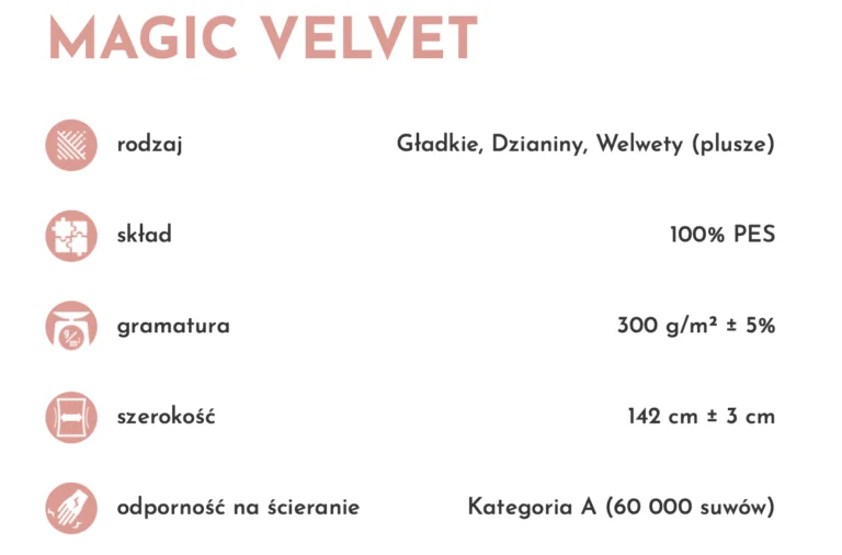 Magic Velvet Info