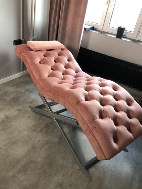royal loft beauty parlor rose gold bed 1 łóżko do rzęs profilowane