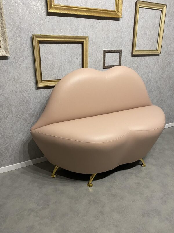 sofa kiss beige gold 1 sofa for waiting room
